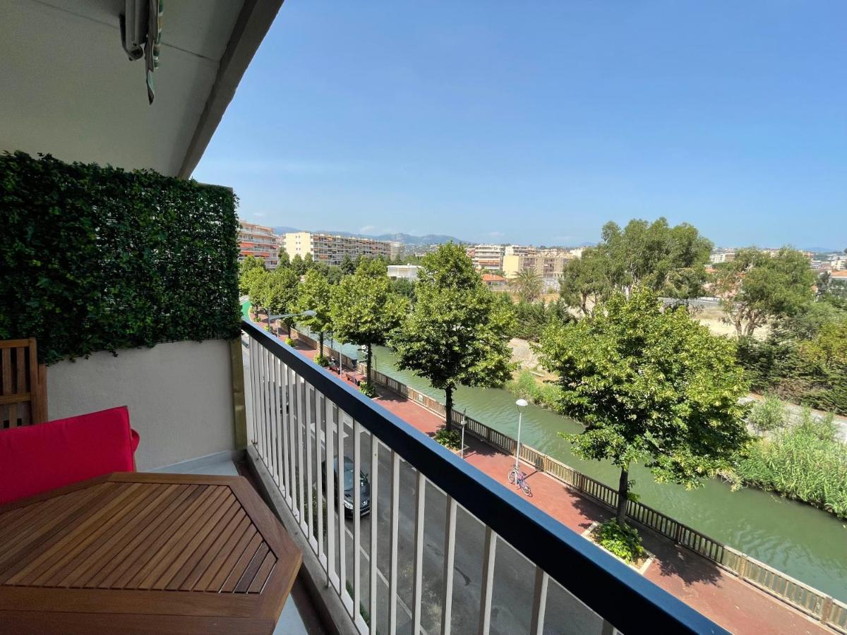 Vue Sur Mer - Magnifique Appartement Tout Confort - Terrasse Et Parking Prive Cagnes-sur-Mer Buitenkant foto