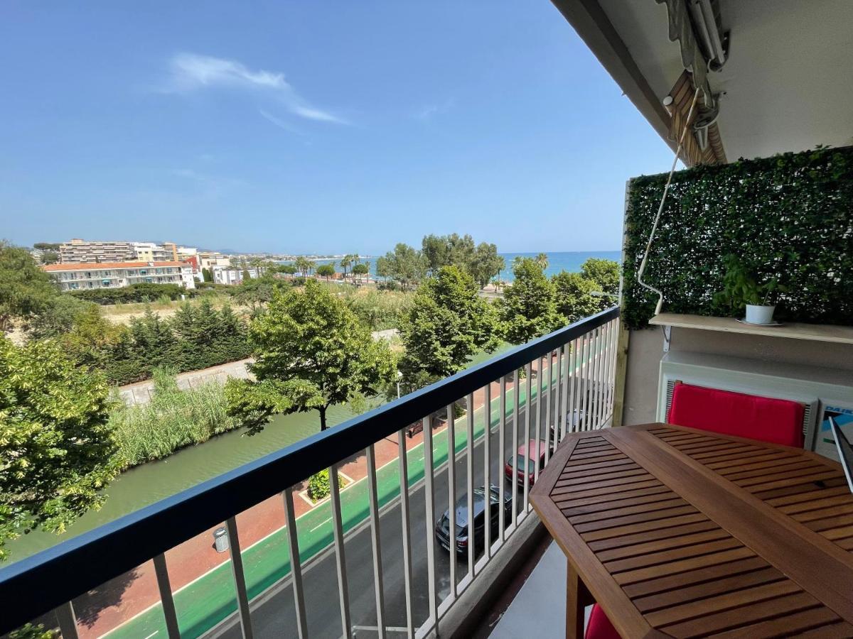 Vue Sur Mer - Magnifique Appartement Tout Confort - Terrasse Et Parking Prive Cagnes-sur-Mer Buitenkant foto